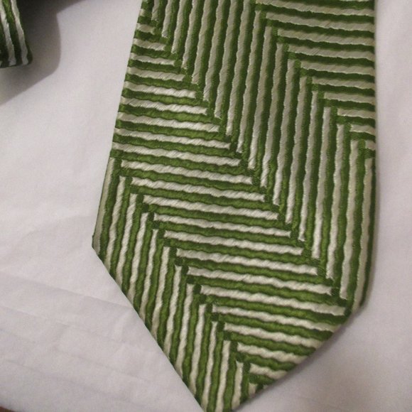 Vintage Mens Rhodia Tie Necktie Woven in France - Picture 1 of 4